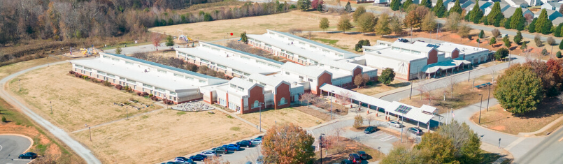 A picture of Reedy Fork Elementary.